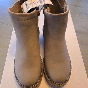 Tan Ankle Boots Girls Size 12, New